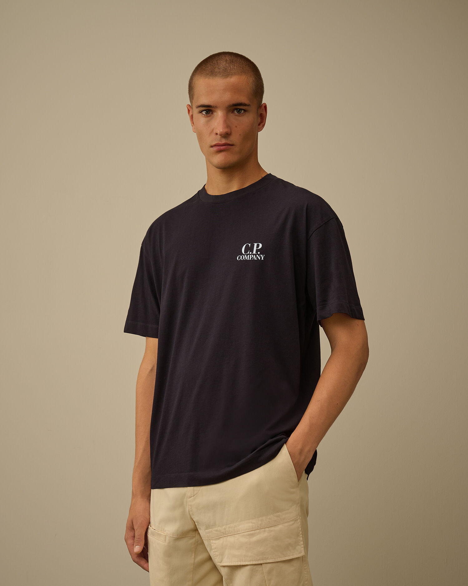30/1 Jersey Short Sleeve Logo T-Shirt - 4