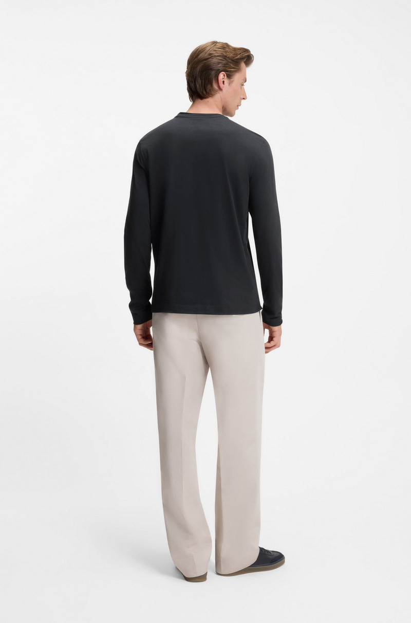 BECKHAM X BOSS T-SHIRT IN MERCERIZED COTTON 5