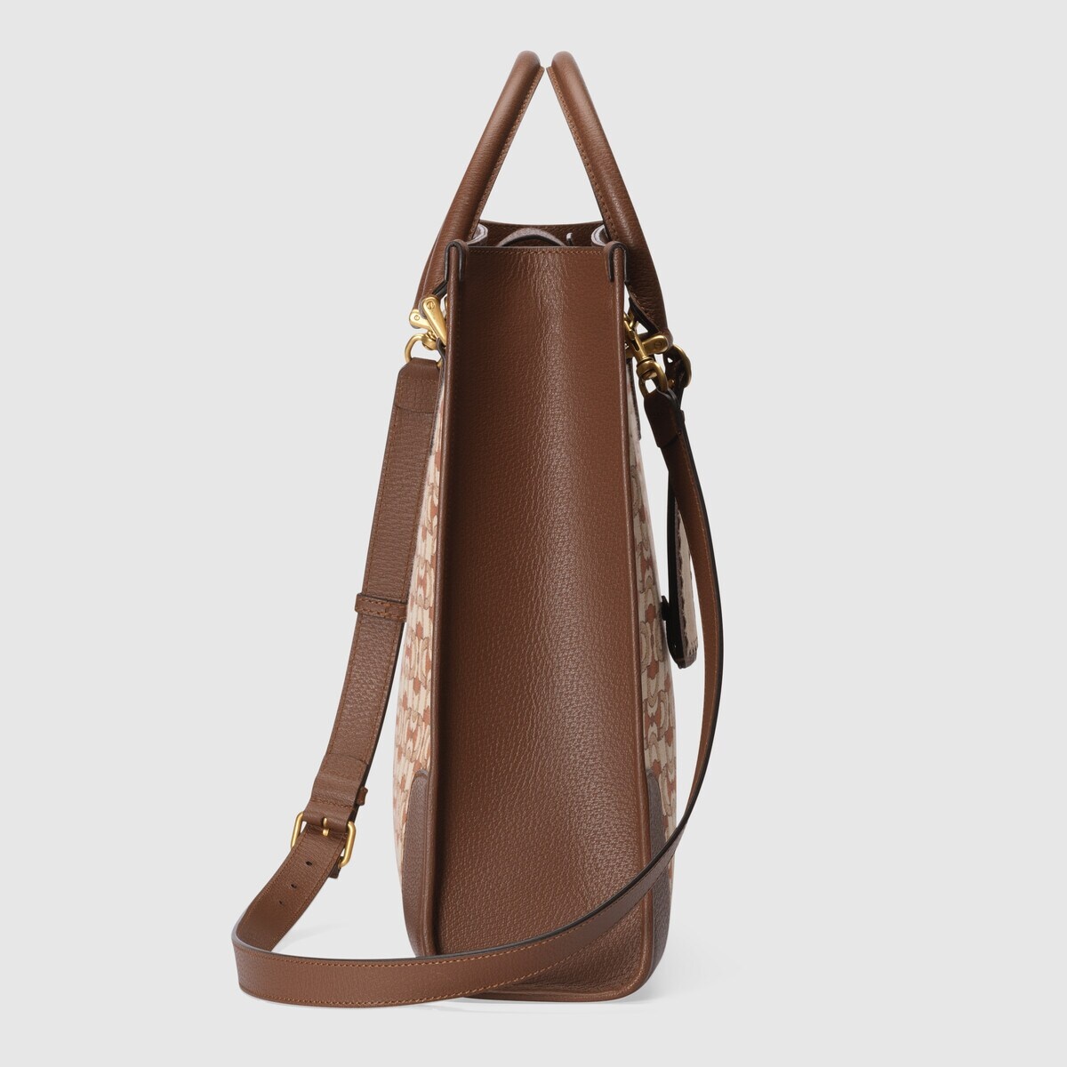 Interlocking G Horsebit jacquard tote - 6