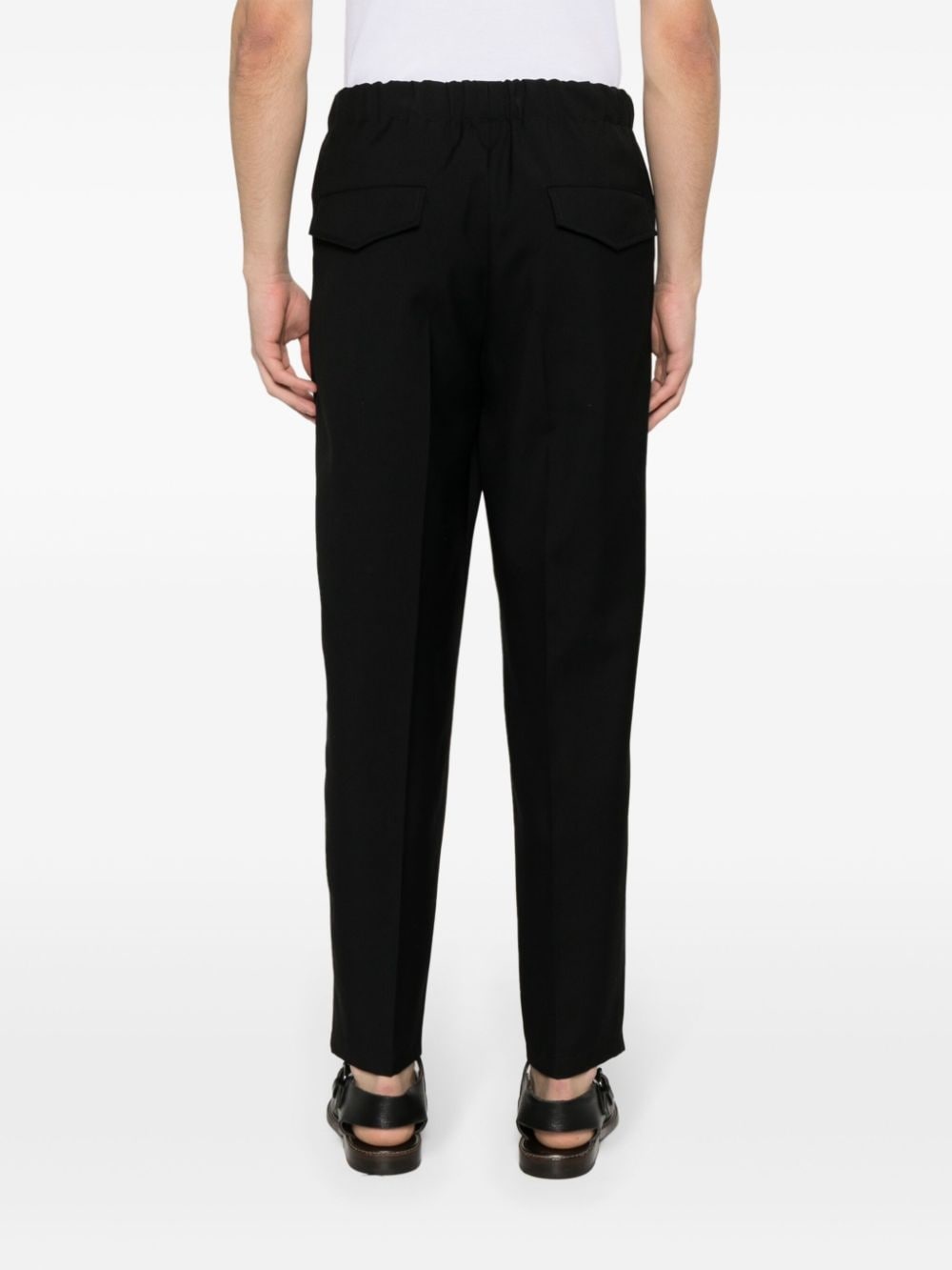 elasticated-waist trousers - 4