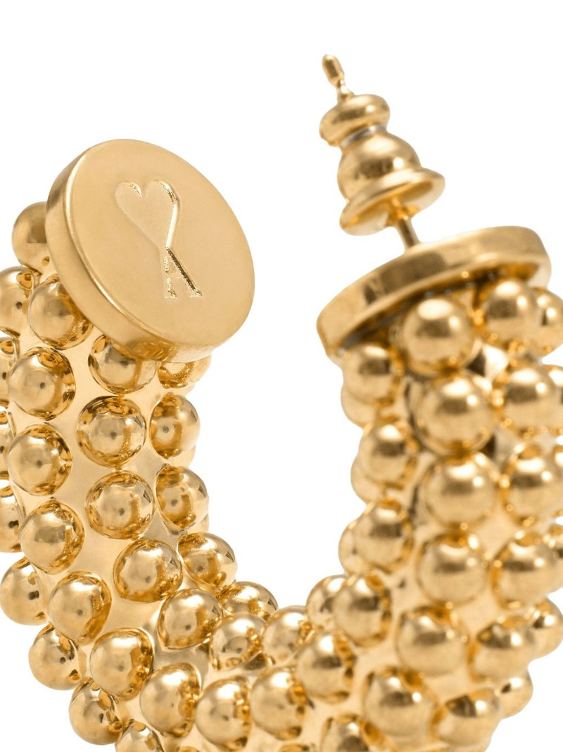 brass pearl earrings 3