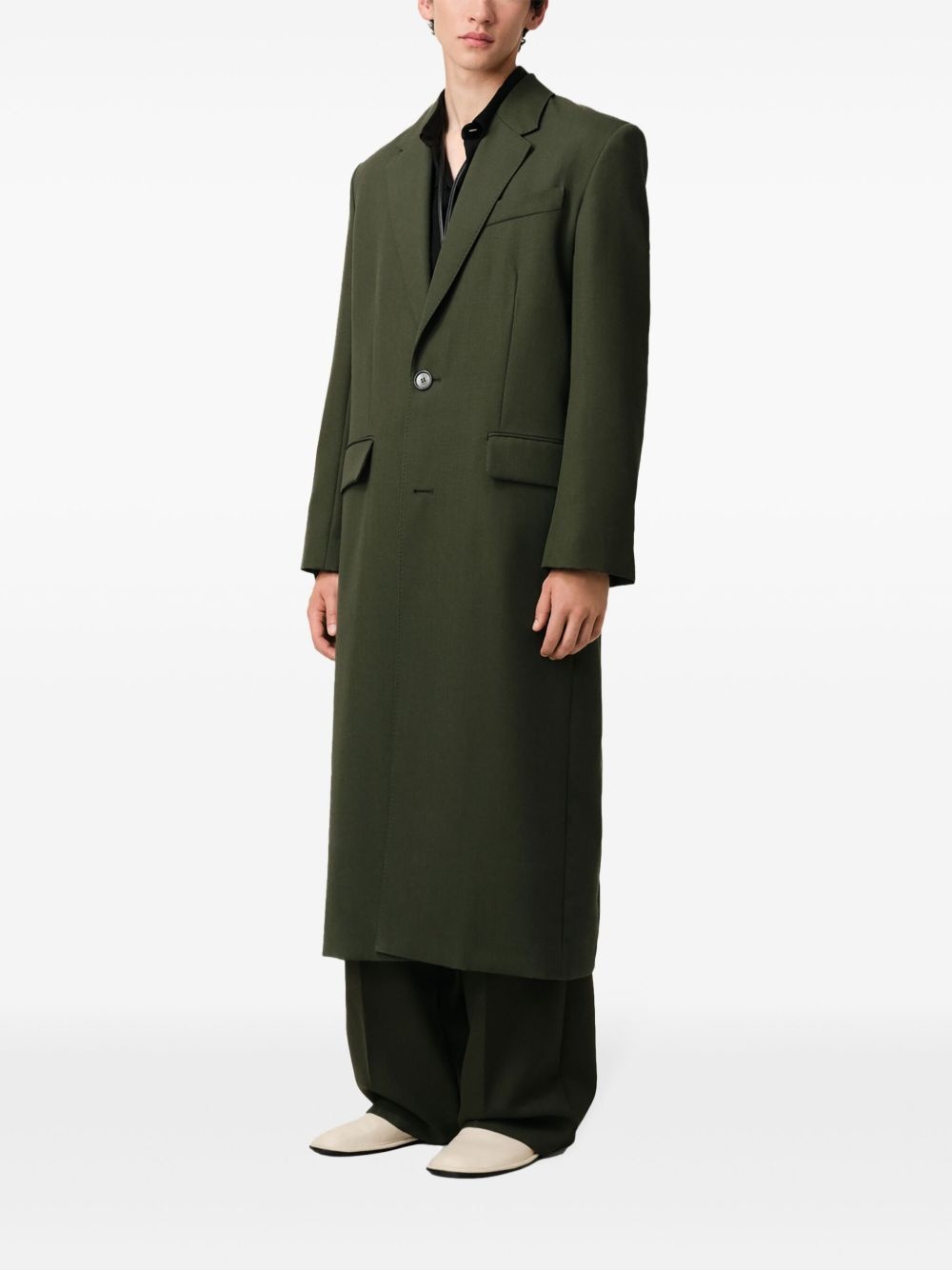 virgin wool coat - 3