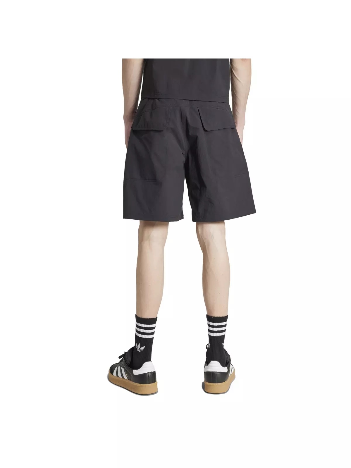 Originals Men's Premium Essentials Utility Cargo Shorts -Black - 2