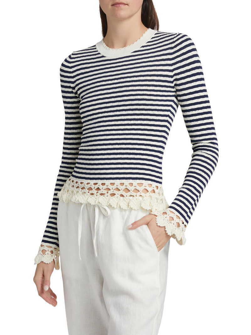 Women's Addy Striped Knit Top - Multi 4