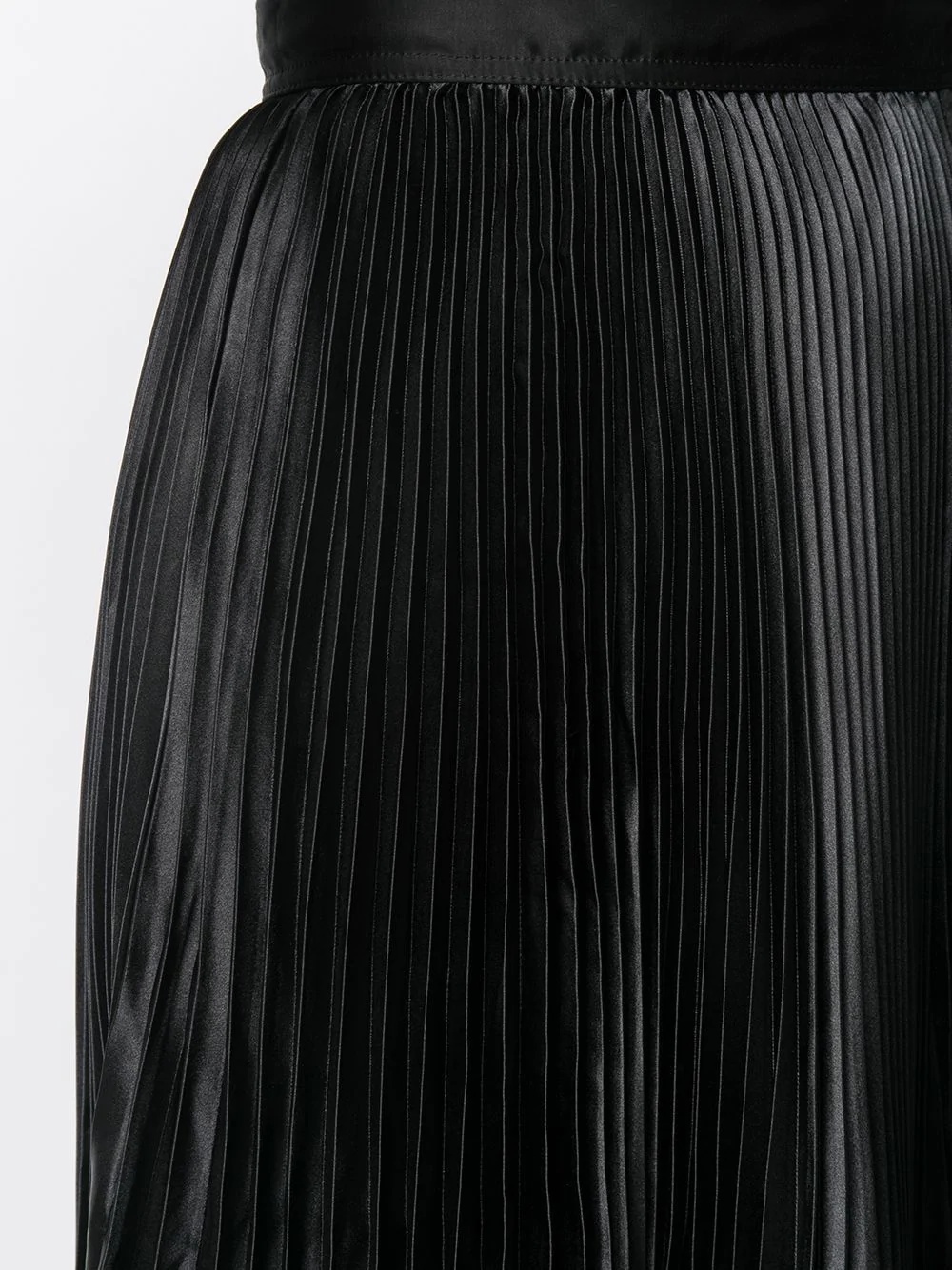 pleated-panel midi skirt - 5