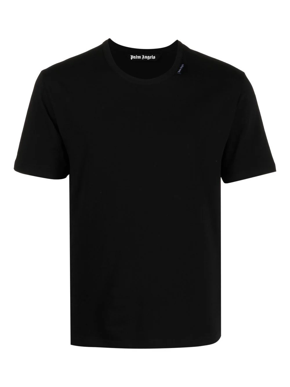 logo-tag round-neck T-shirt - 1