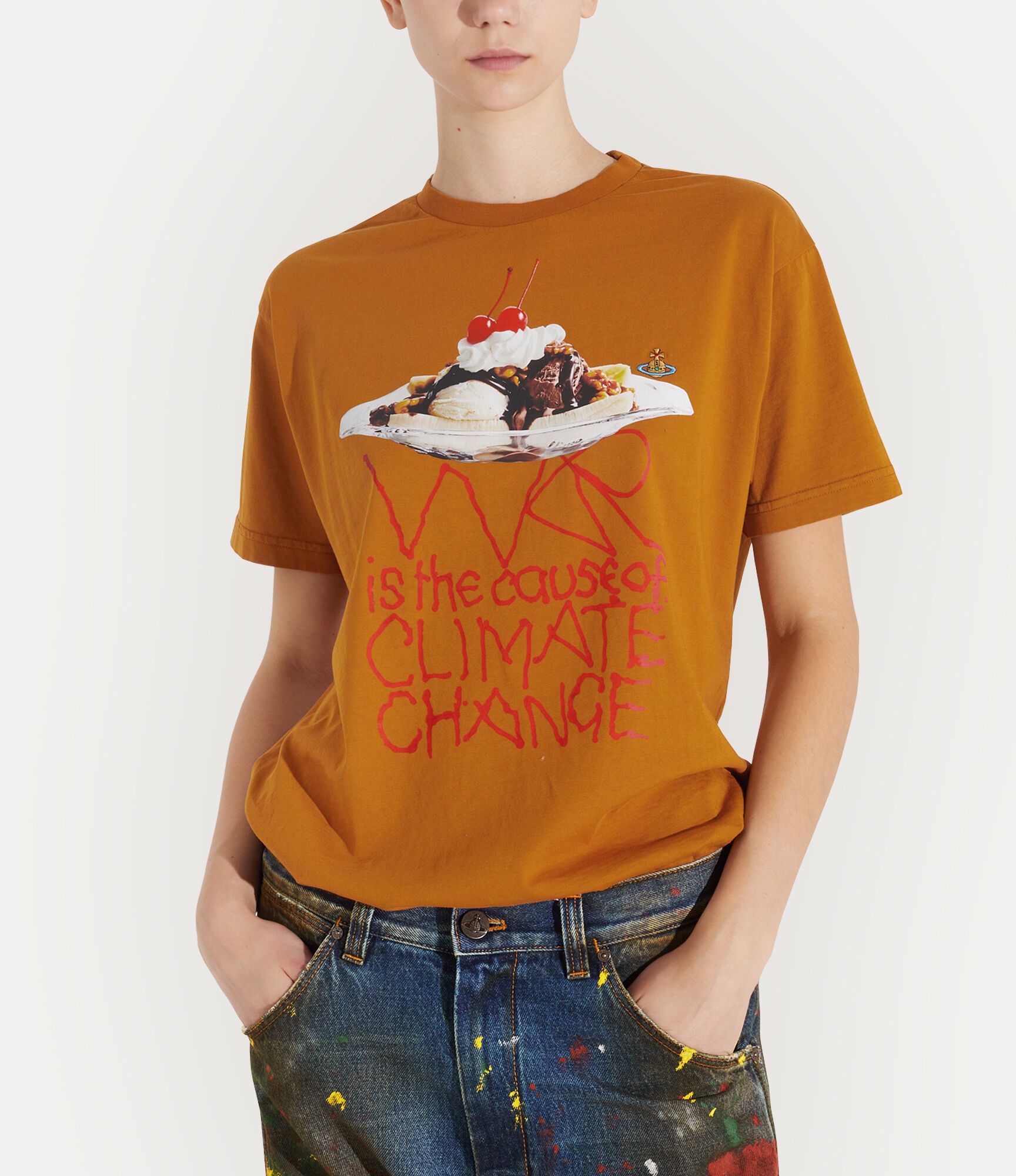 【Vivienne Westwood】BANANA SPLIT CLASSIC Tシャツ Vivienne Westwood BANANA SPLIT CLASSIC T-SHIRT | REVERSIBLE