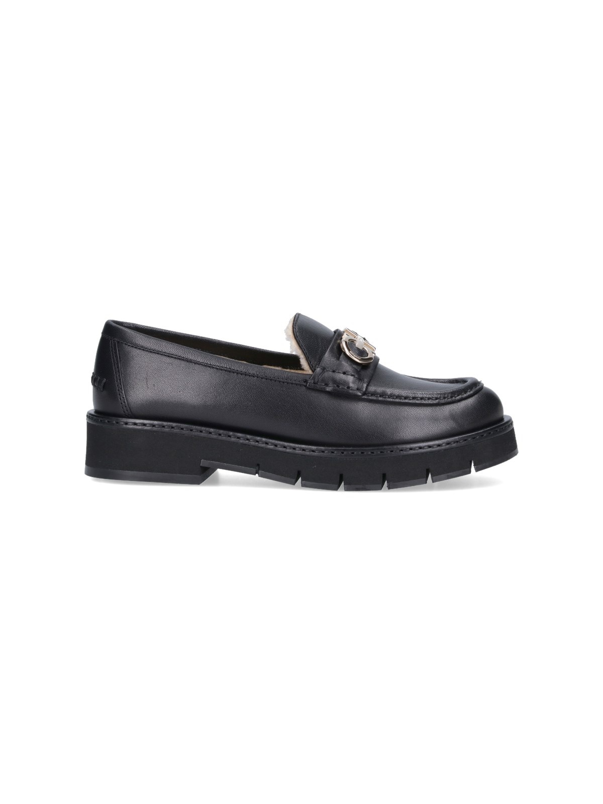 FERRAGAMO LOAFERS GANCINI, sugar