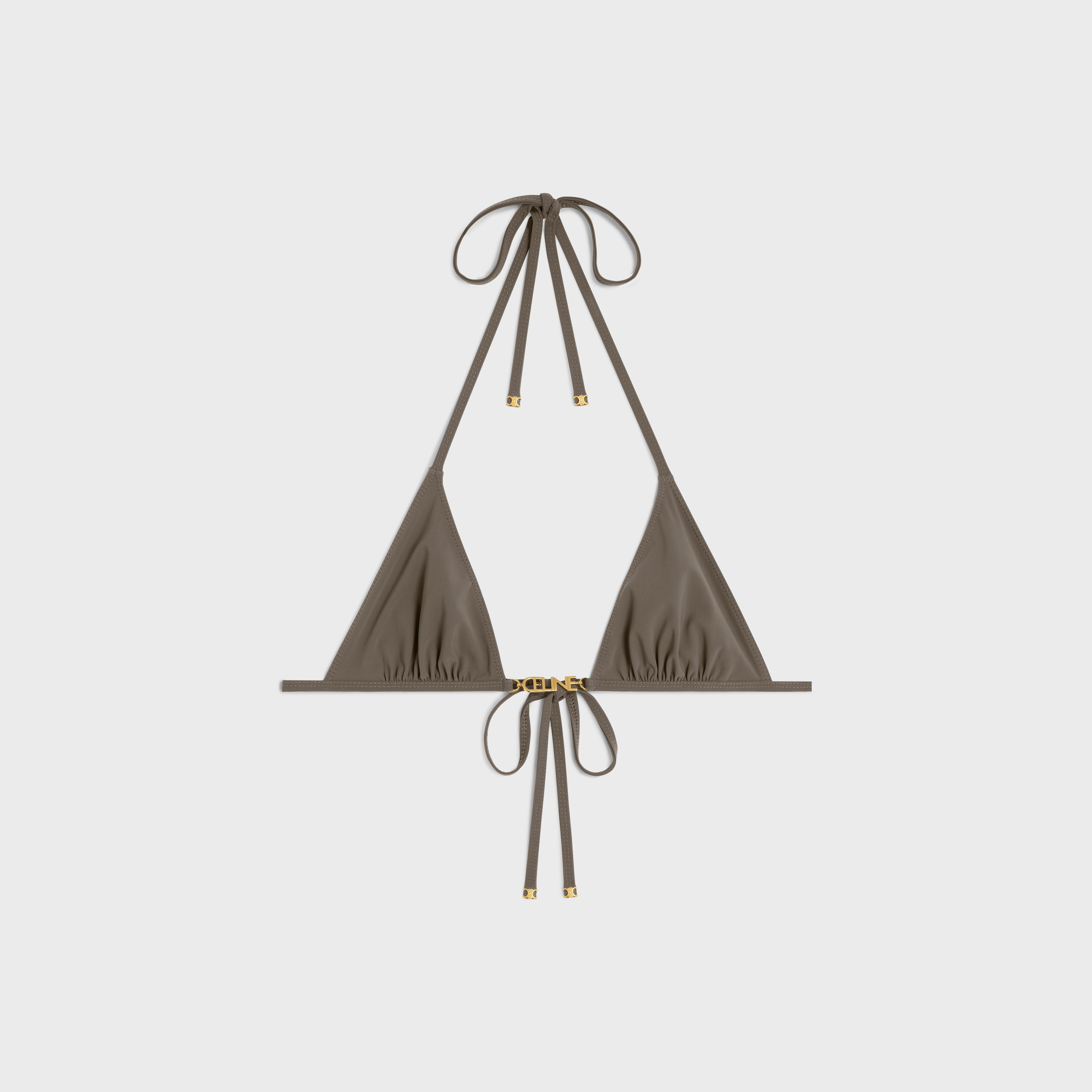 Celine triangle top in matte jersey - 1