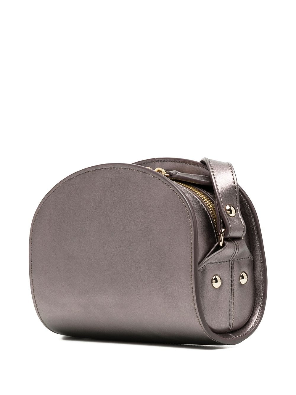 Demi-Lune metallic crossbody bag - 3