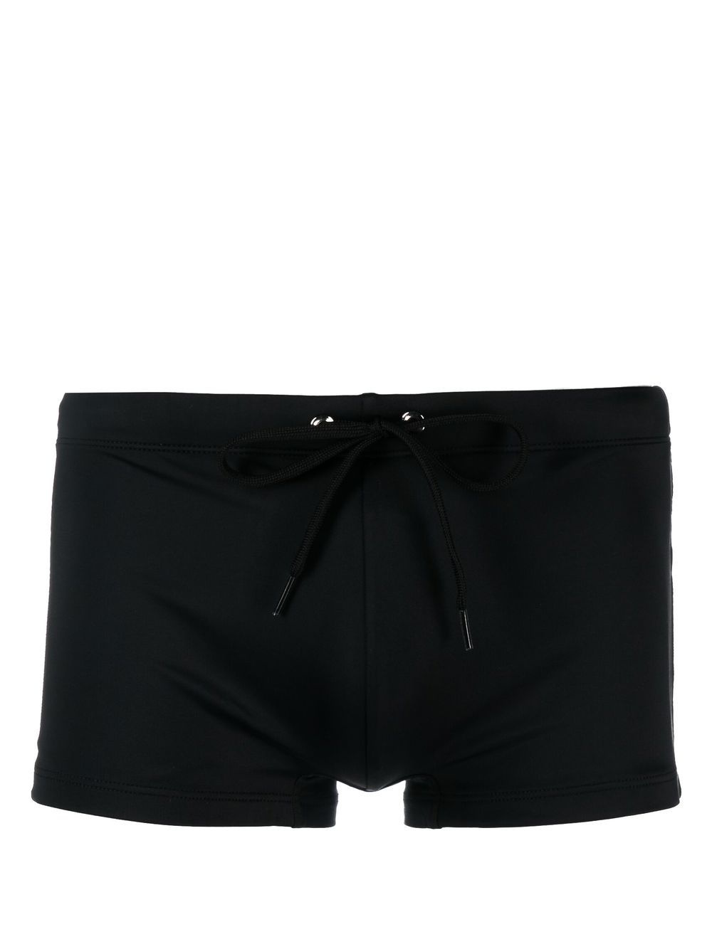 logo-print swim shorts - 1