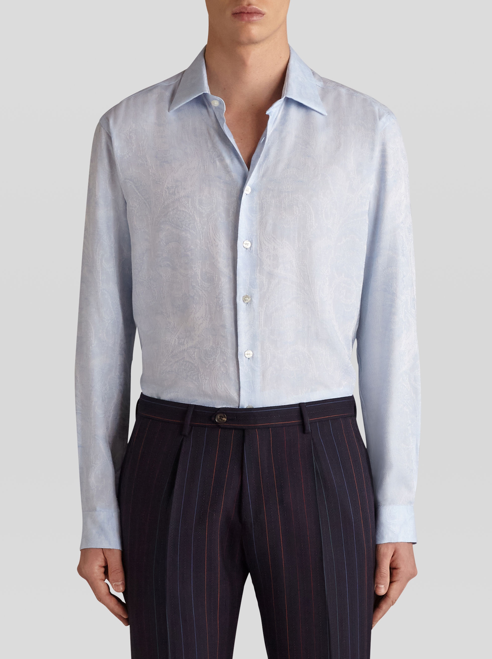 BENETROESSERE TENCEL™-LYOCELL JACQUARD SHIRT - 2