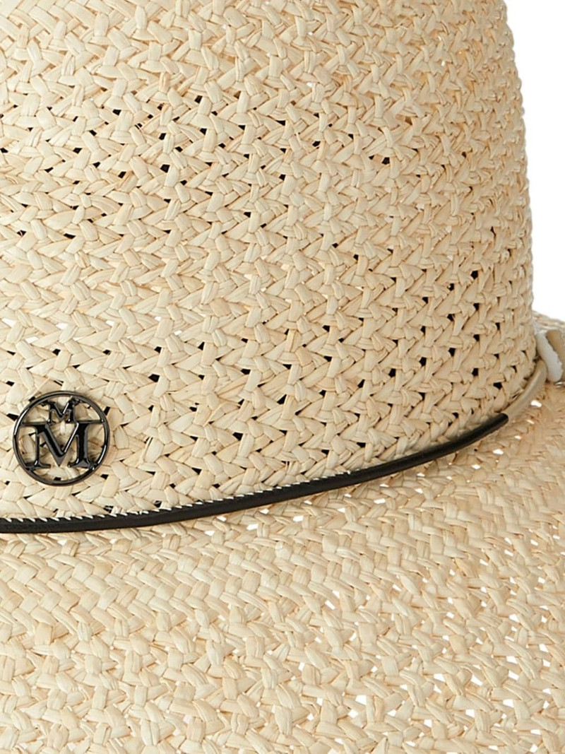MAISON MICHEL Big Virginie straw hat outlook
