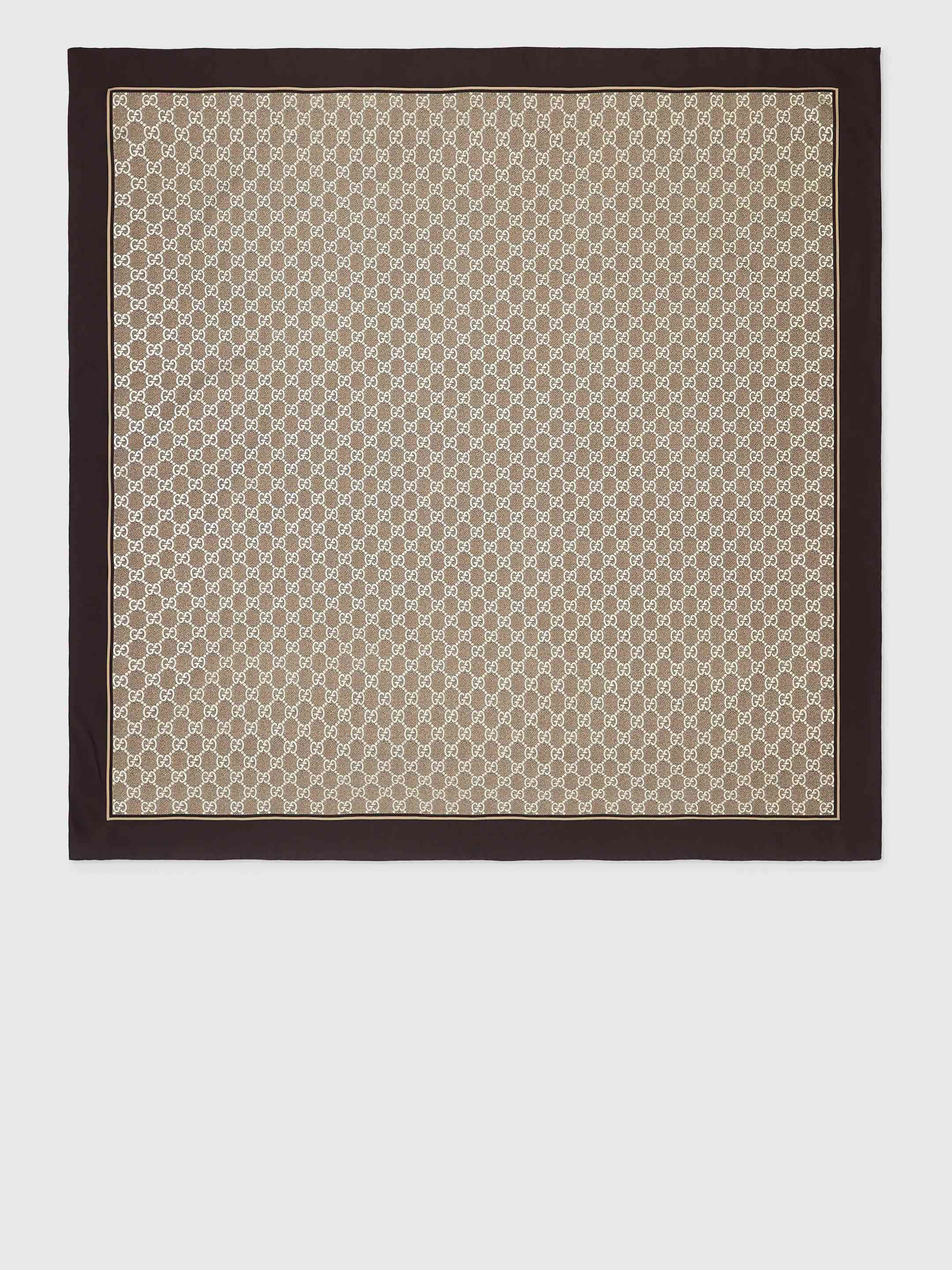 Gucci Women Printed Silk Carré - 1