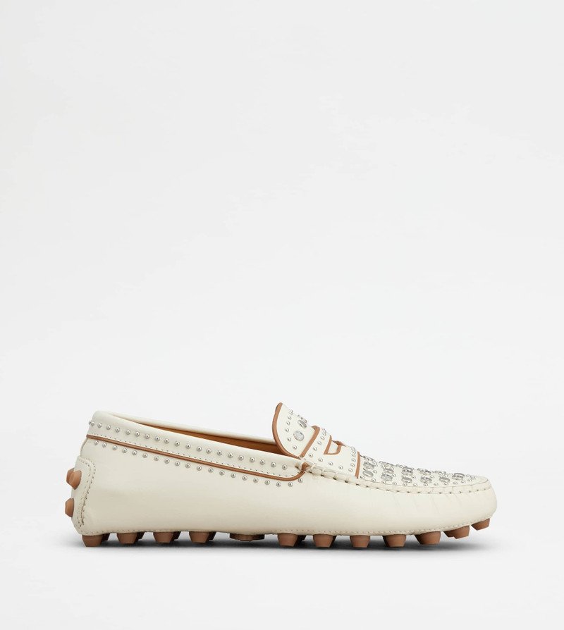 GOMMINO BUBBLE IN LEATHER - OFF WHITE 1