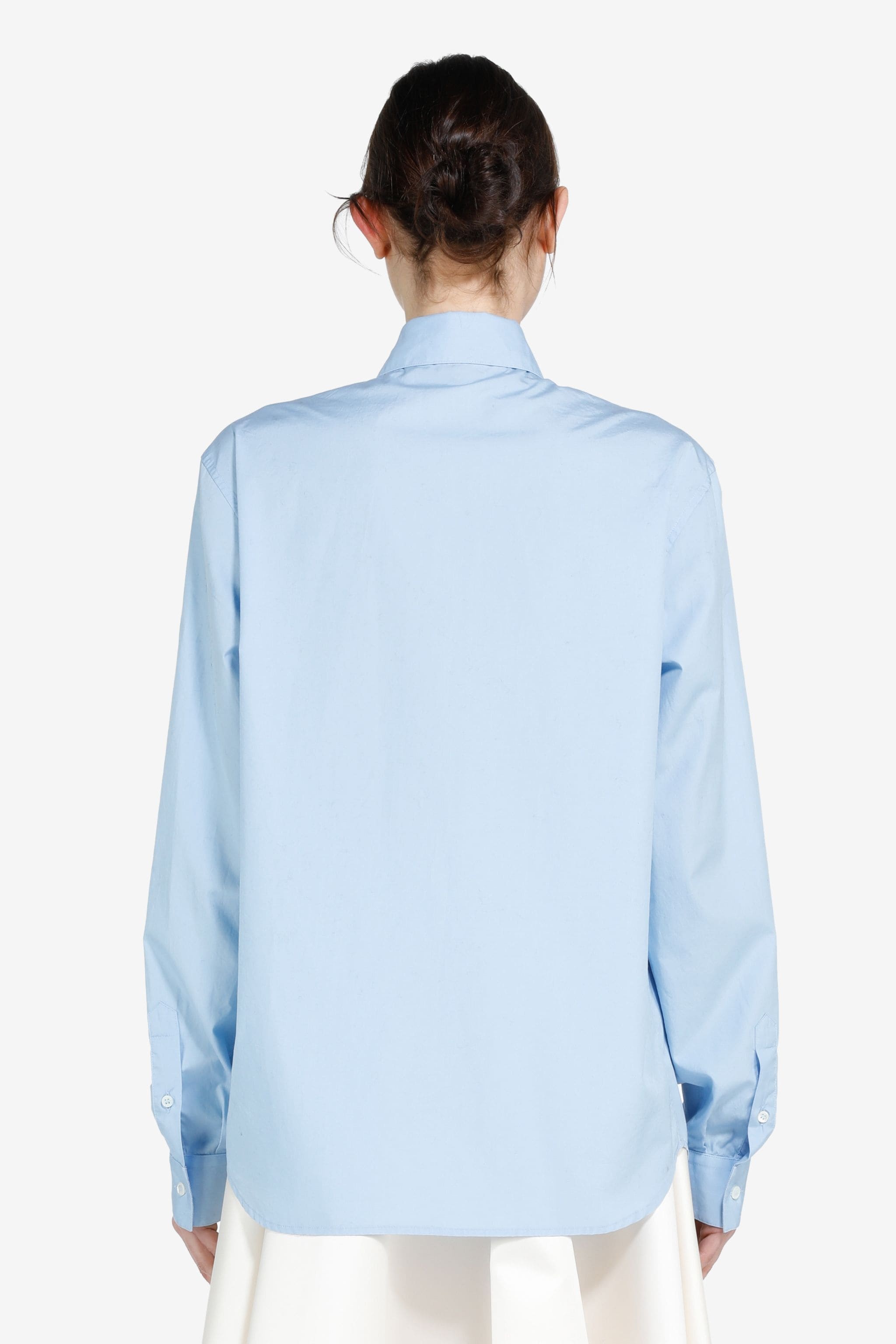 CRYSTAL-EMBELLISHED COTTON SHIRT - 2