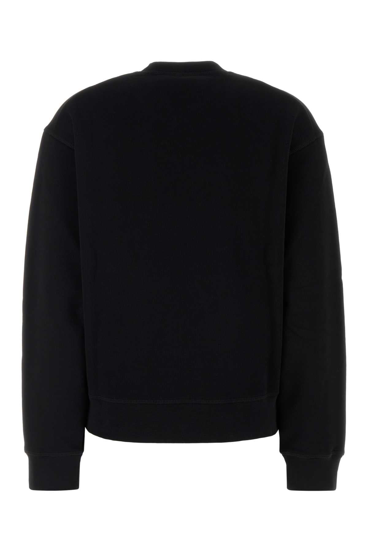 Dsquared Women Black Cotton Sweatshirt - 2