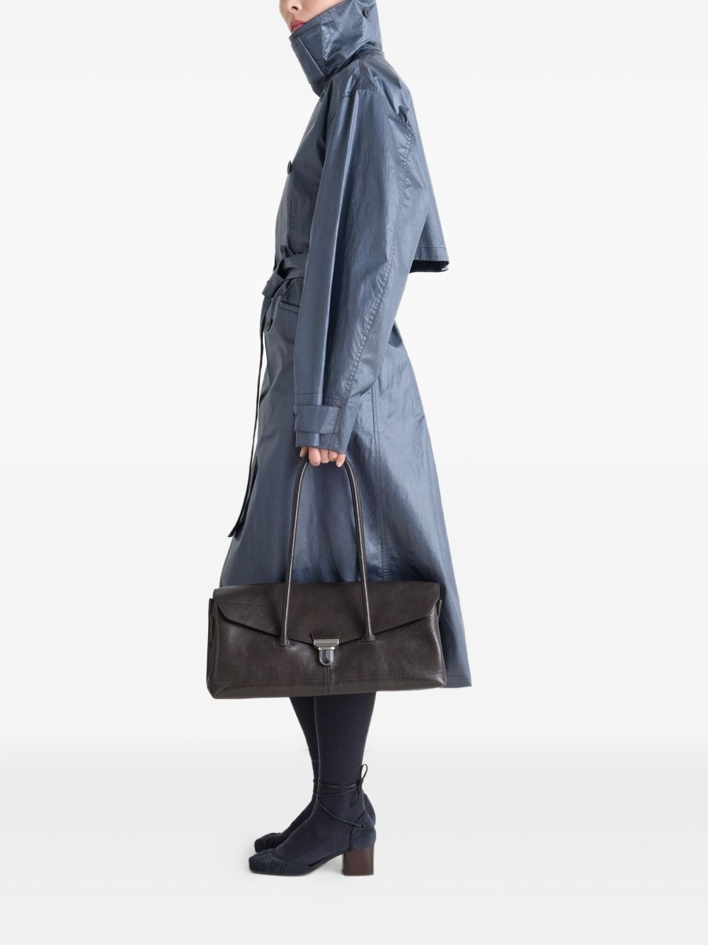 Gear leather shoulder bag - 2