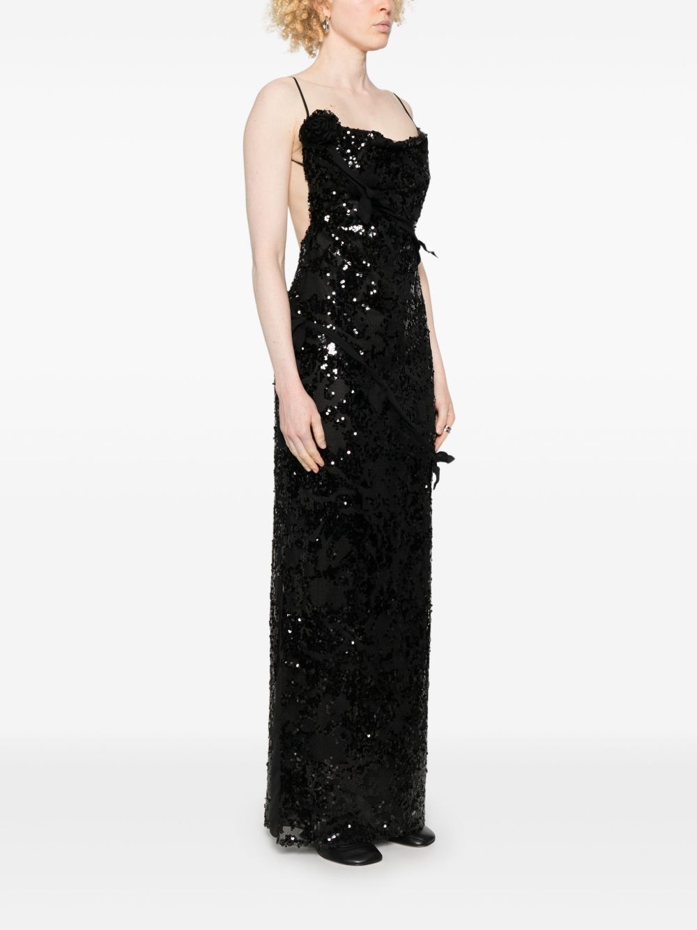 x Disney sequin-embellished maxi dress - 3