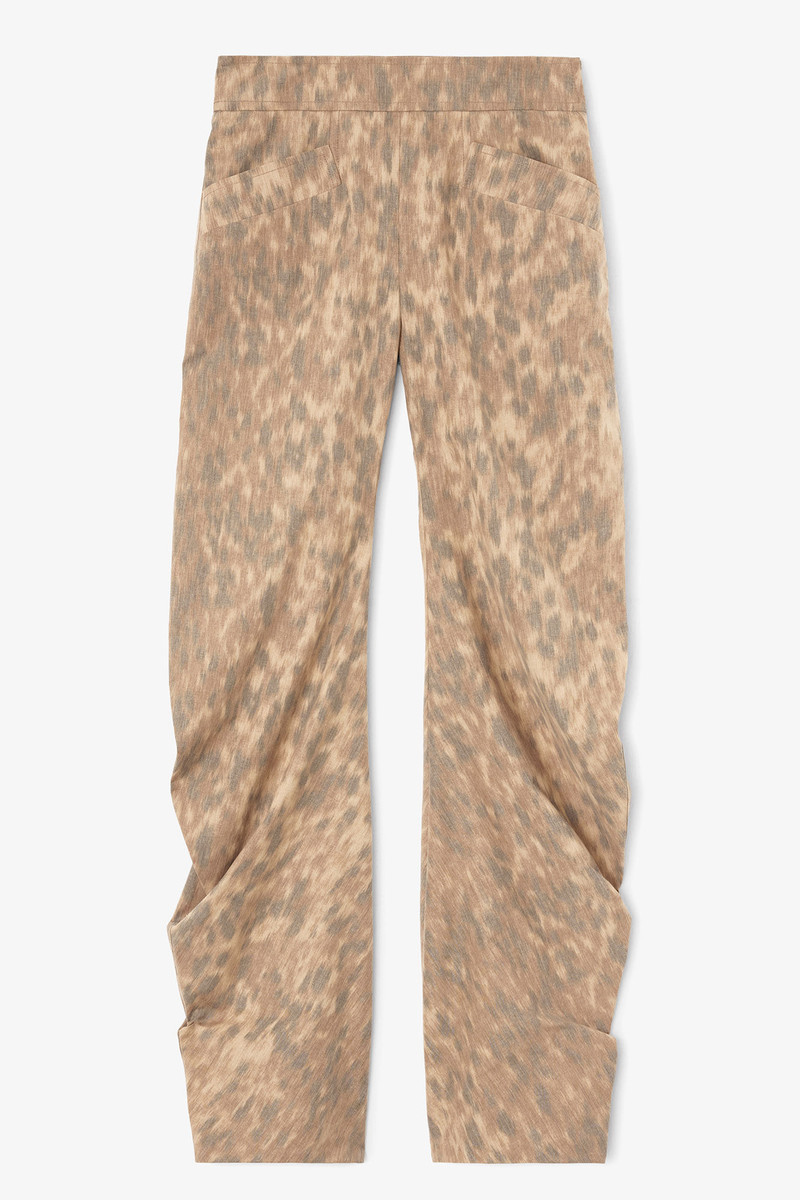 PANTS IN PRINTED COTTON 1