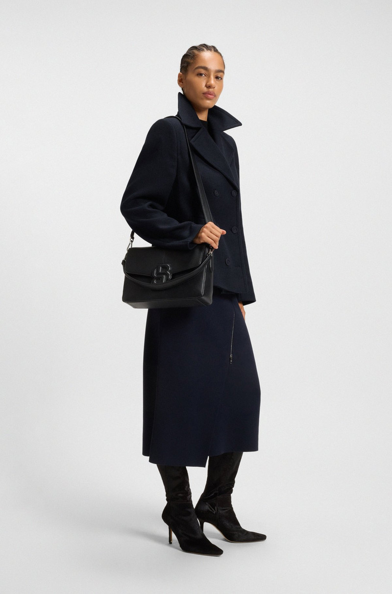 BOSS REGULAR-FIT PEA COAT IN A WOOL BLEND outlook