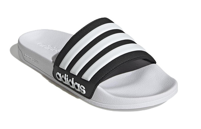 adidas Adilette Shower Slide 'White Black' GZ3773 4