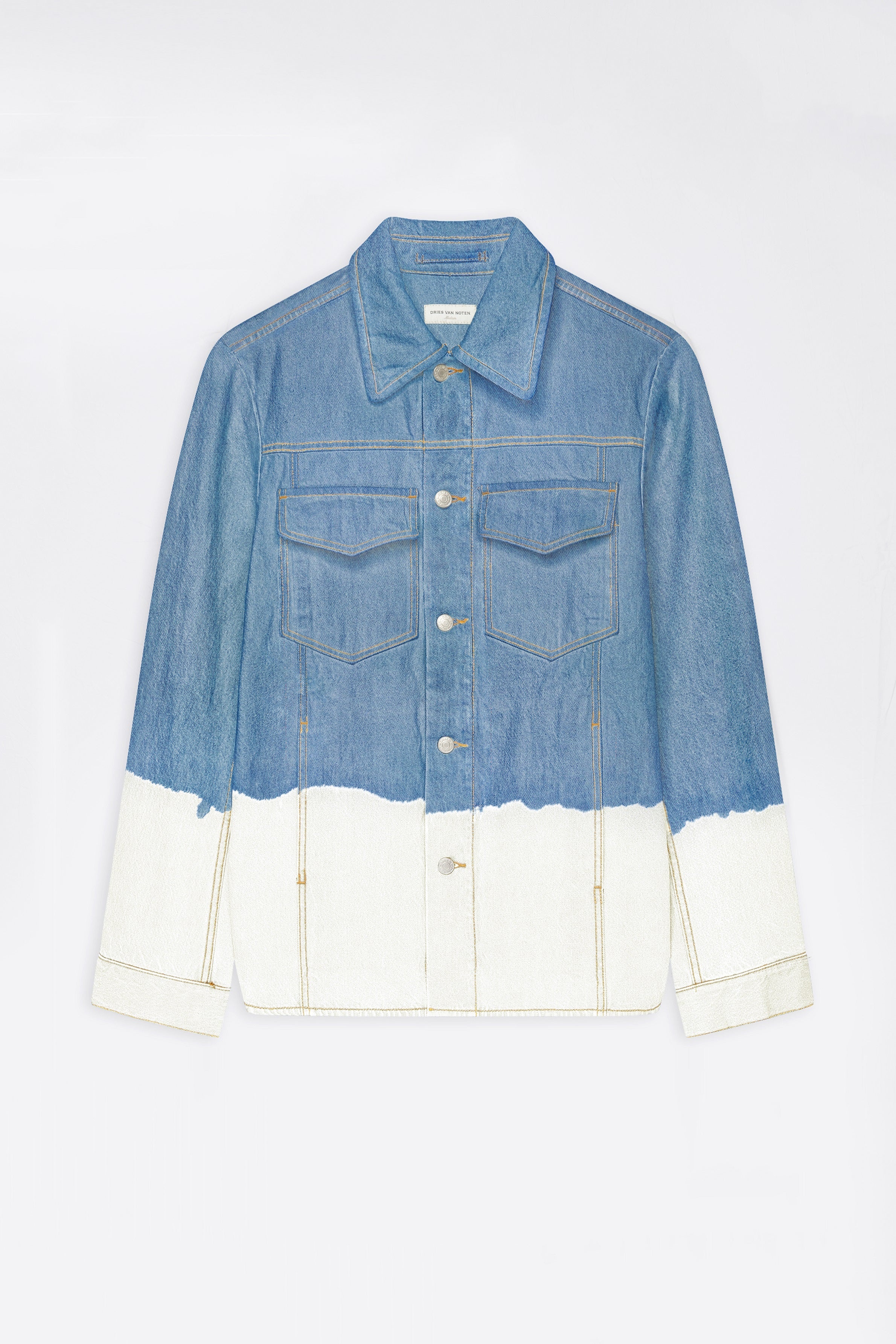 BLEACH DENIM JACKET - 1