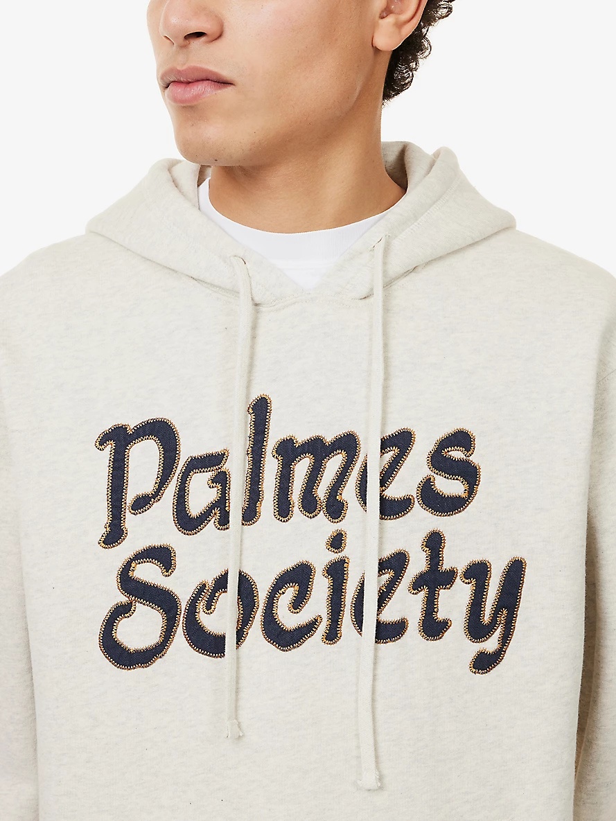 Society Brand-Embroidered Cotton-Jersey Hoody - 5