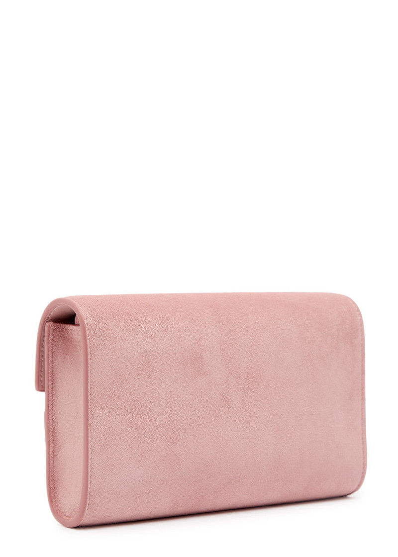 SAVETTE Savette Symmetry Mini Suede Cross-body bag outlook