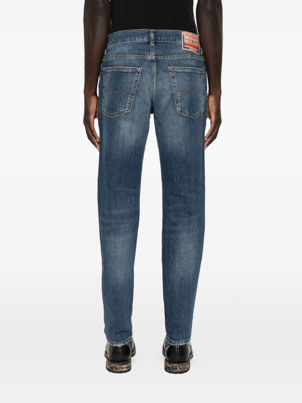 D-FINITIVE logo-plaque denim jeans - 4