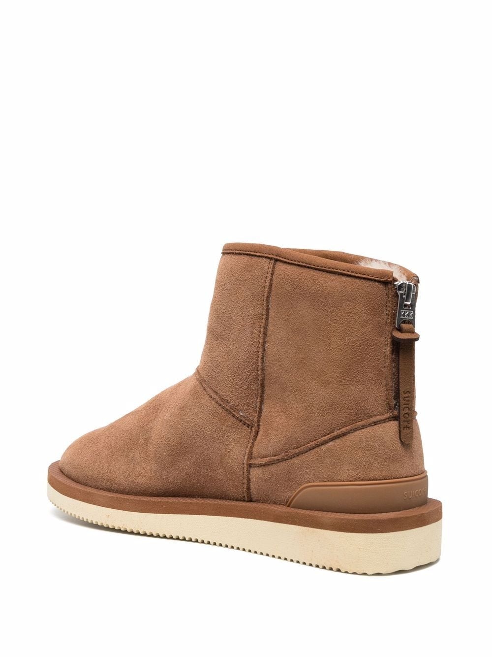 shearling ankle boots - 3