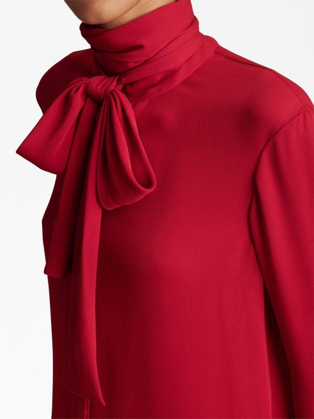 Tash scarf-detail silk blouse - 6