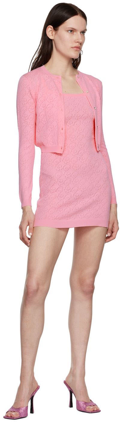 Pink Escort Minidress - 4