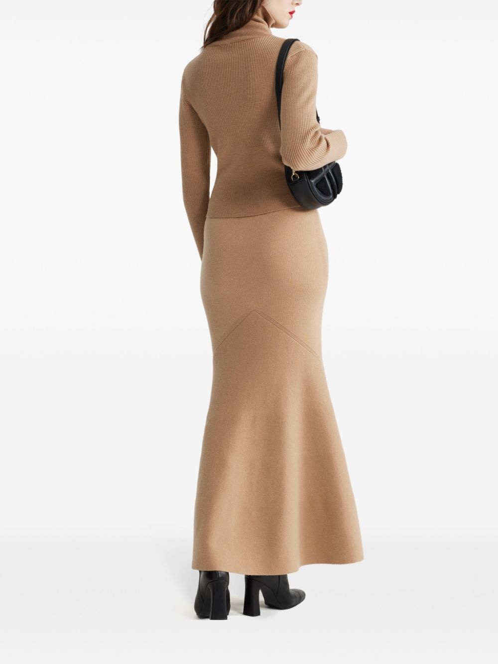 peplum maxi skirt - 3
