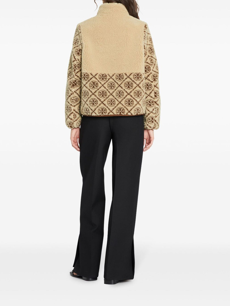 T Monogram fleece jacket 3