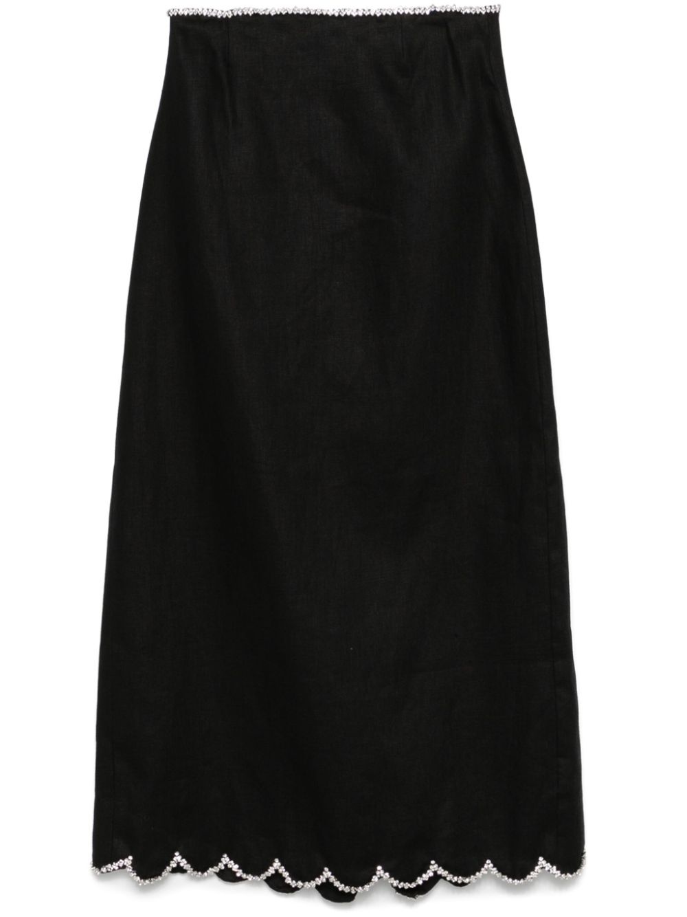 Crush midi skirt - 1