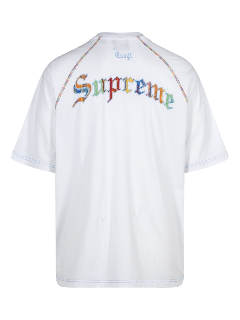 x Coogi embroidered-motif cotton T-shirt - 2