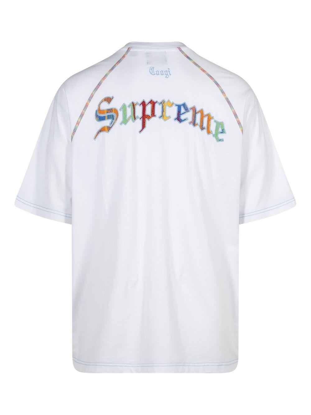 x Coogi embroidered-motif cotton T-shirt - 3