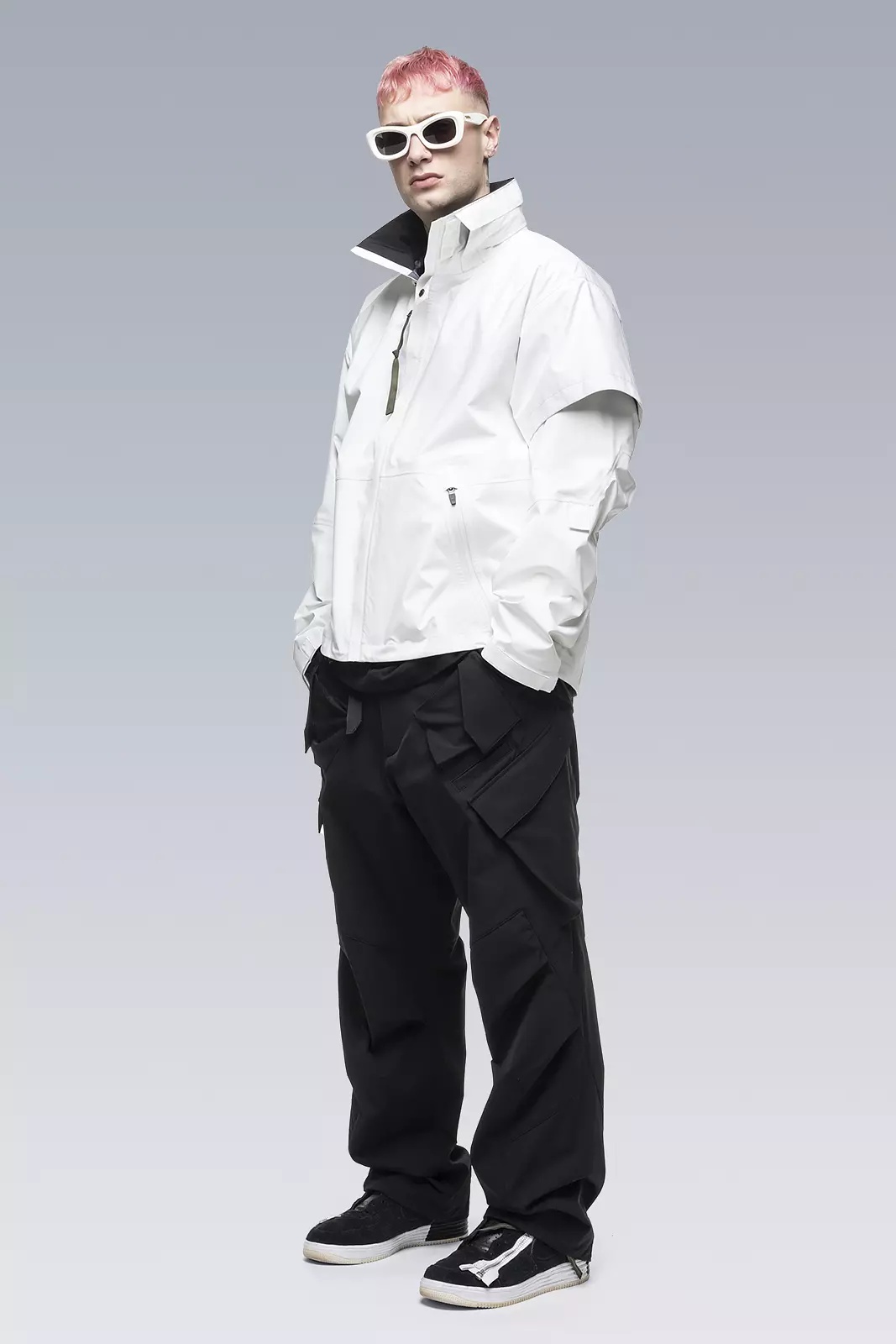 J101-GT 3L Gore-Tex Pro Interops Jacket White - 8