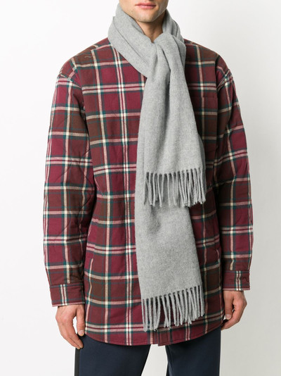 Acne Studios narrow wool scarf outlook