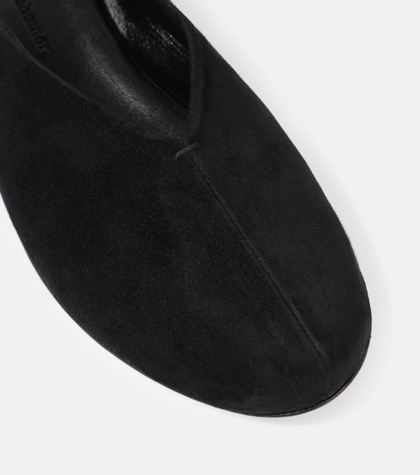 Tee suede ballet flats - 5