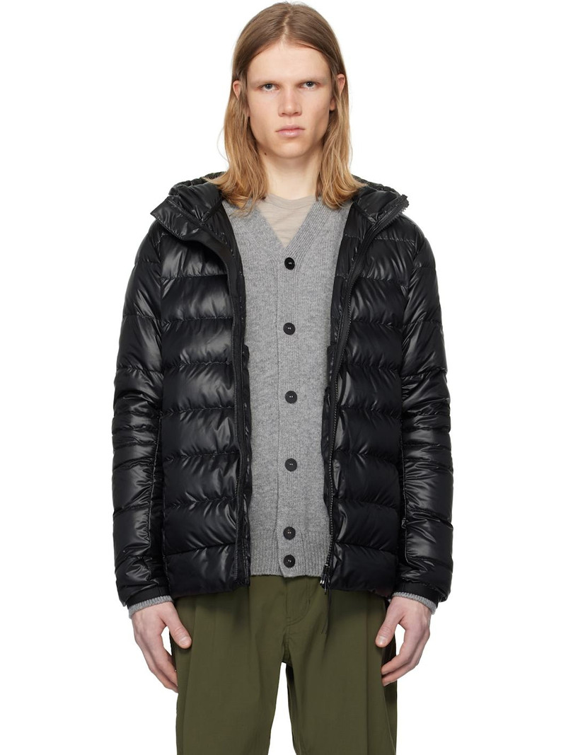 Black 'Black Label' Crofton Down Jacket 1