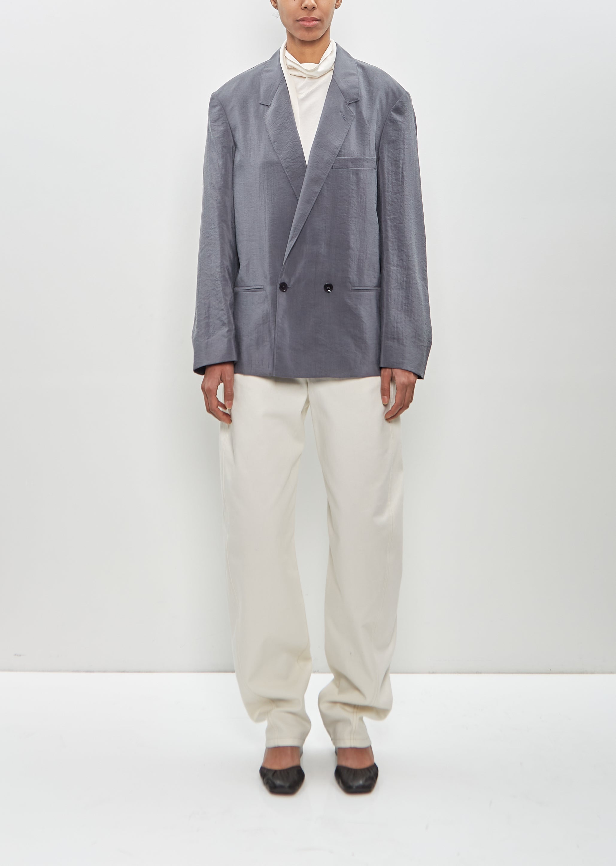 Silk Soft Tailored Jacket - 4