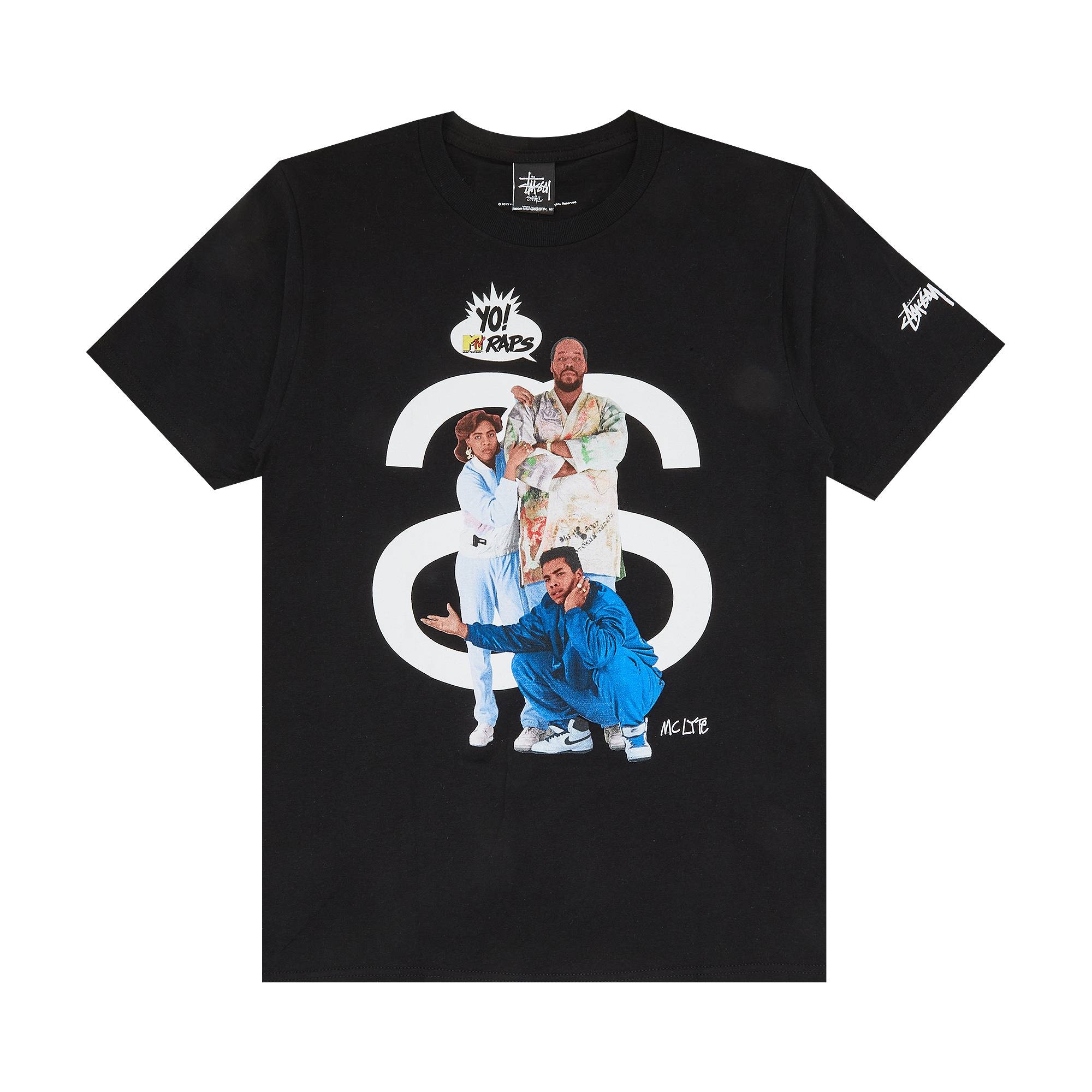 Stussy MC LYTE Tee 'Black' - 1