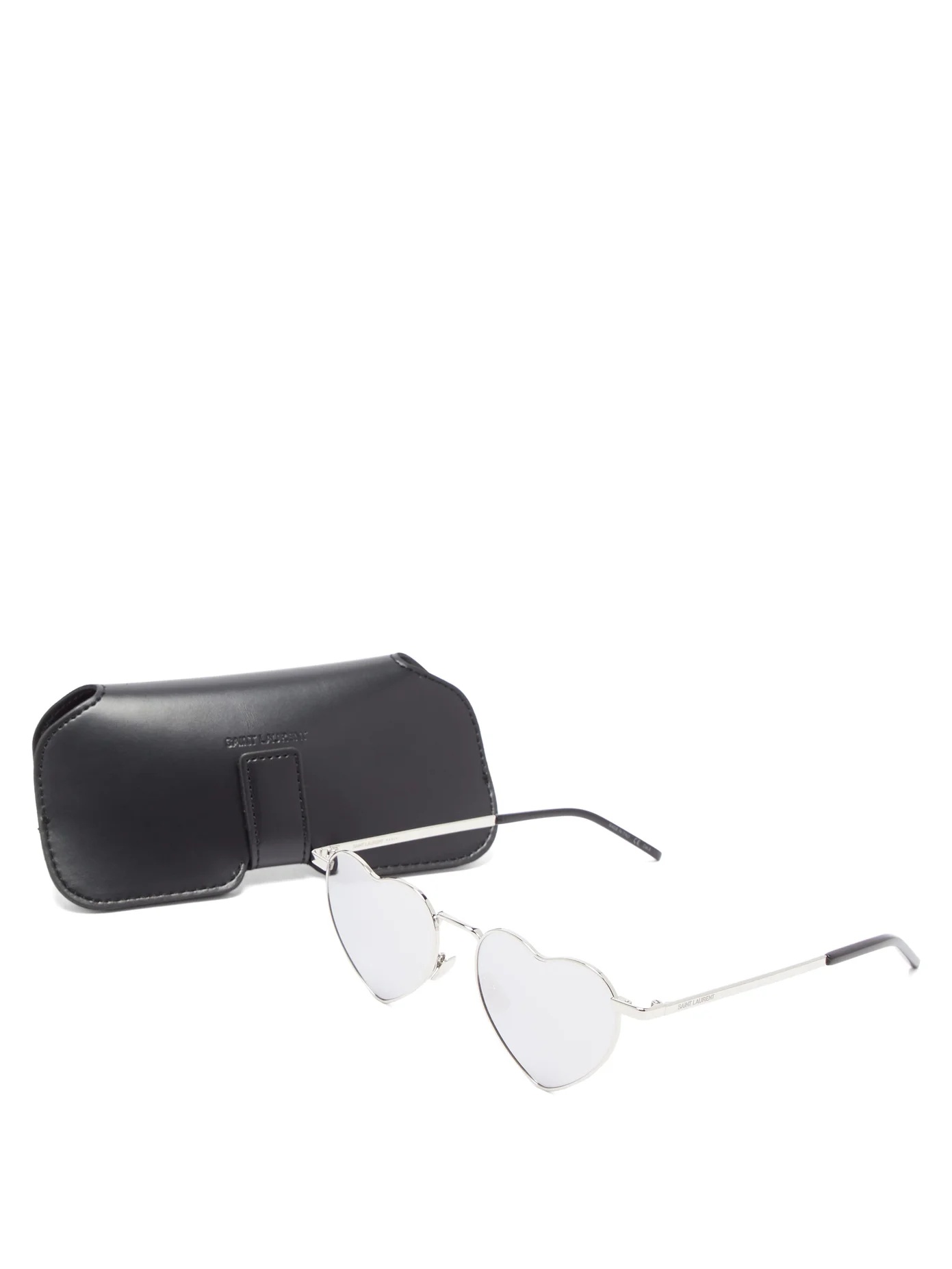 Loulou heart-shaped metal sunglasses - 4