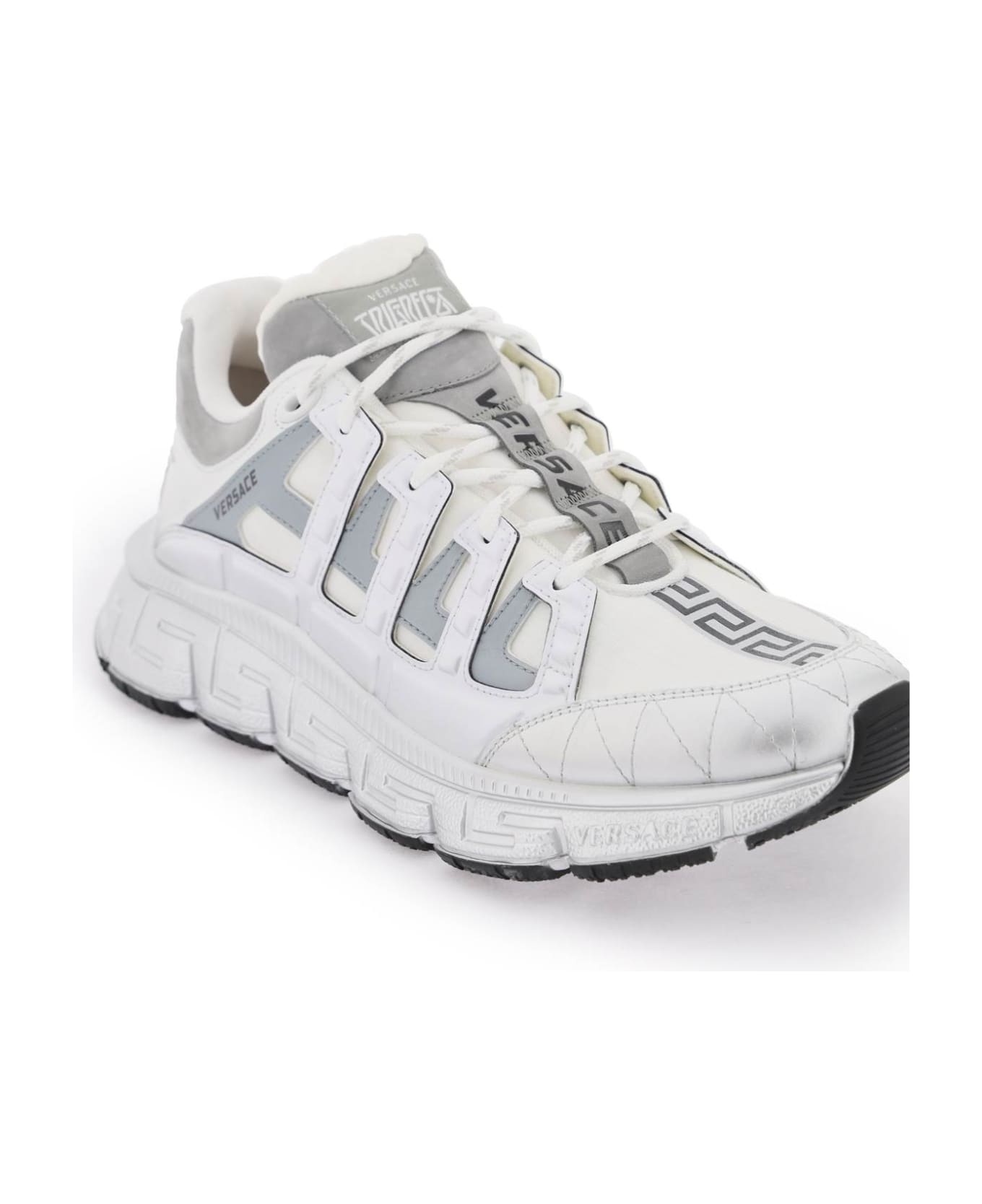 White 'trigreca' Sneakers - 4