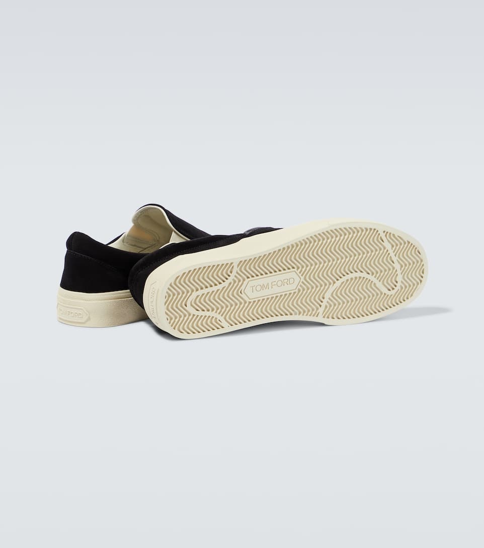 Suede slip-on sneakers - 7