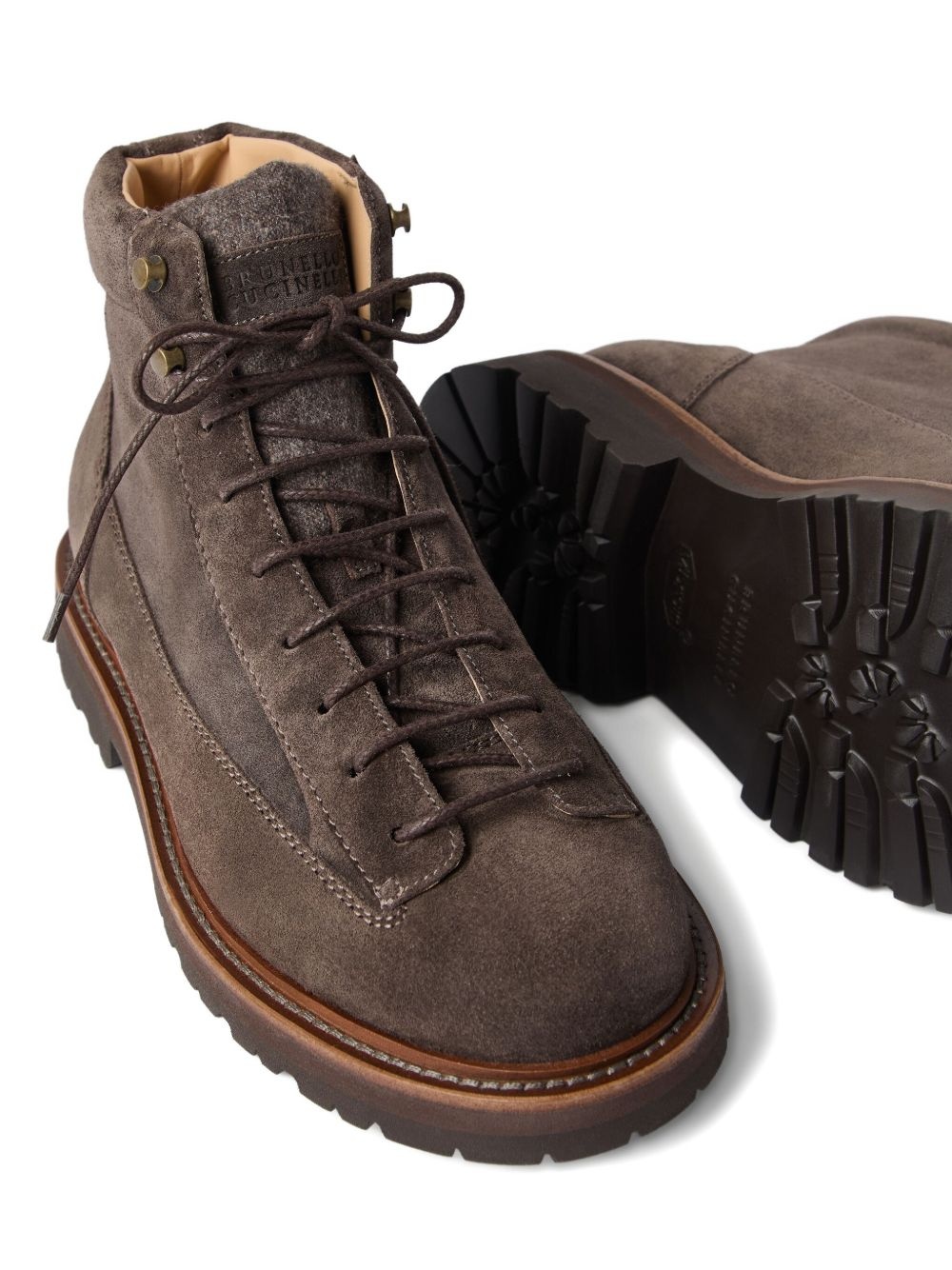suede hiking boots - 4