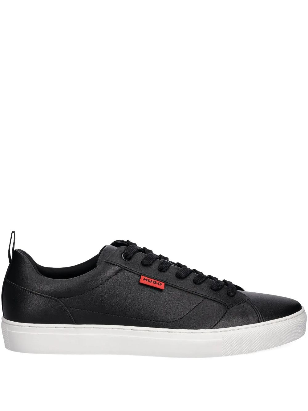 Morrie lace-up leather sneakers - 1
