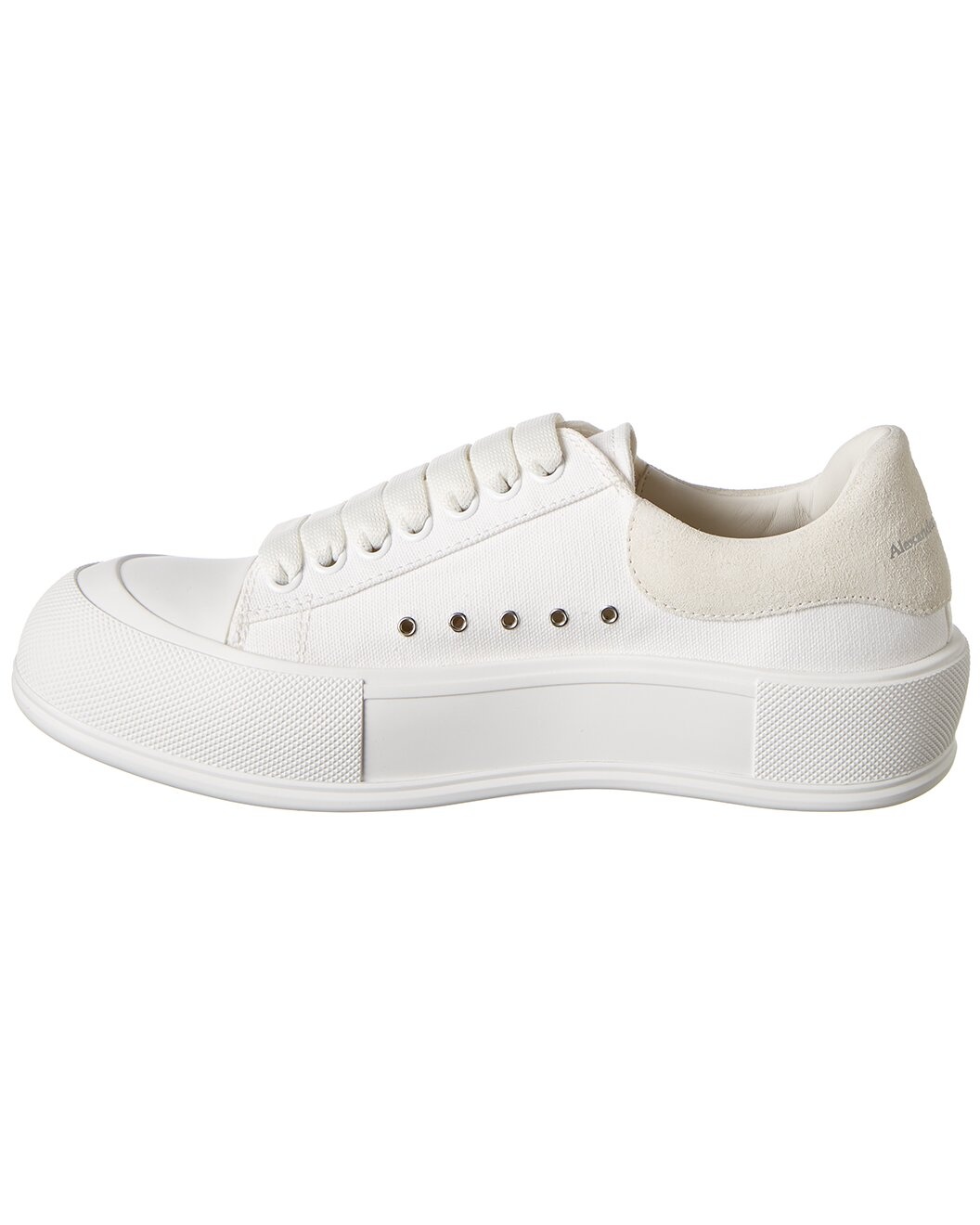 Alexander McQueen Deck Plimsoll Canvas Sneaker - 2